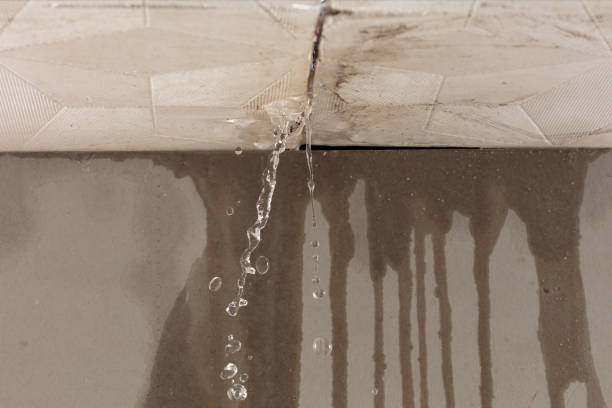 Professional Water Extraction technician working in Gambier, OH